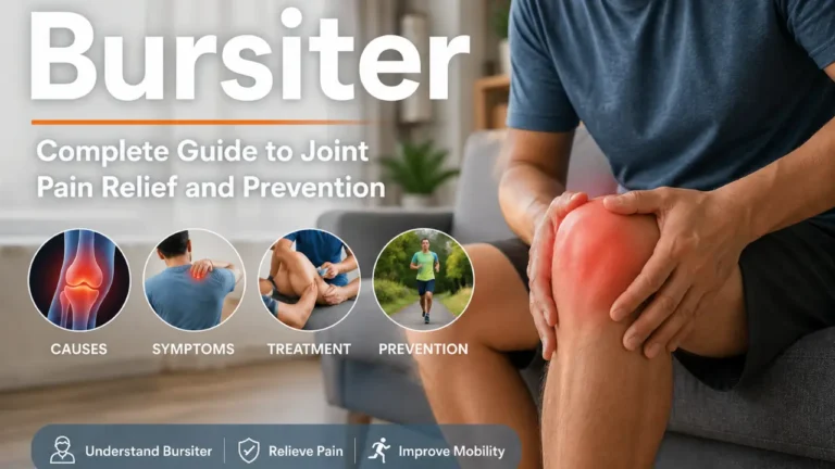 Bursiter: Complete Guide to Joint Pain Relief, Causes, Treatment and Prevention