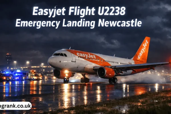 easyjet flight u2238 emergency landing newcastle