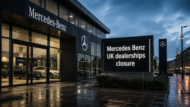 Mercedes Benz UK Dealerships Closure: Reasons, Impact, and Future Trends