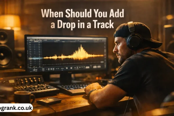 When should you add a drop in a track