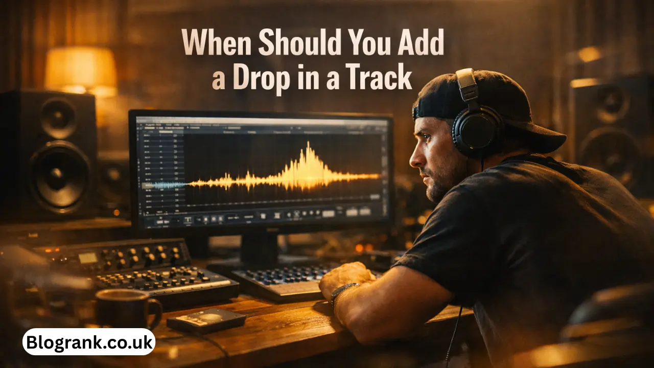 When should you add a drop in a track