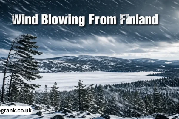 wind blowing from finland