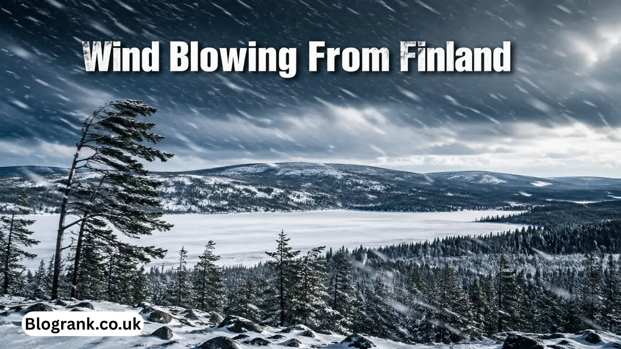 wind blowing from finland