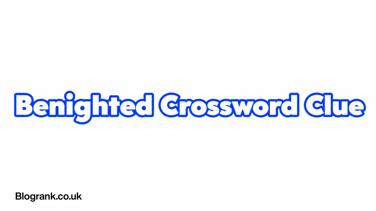 benighted crossword clue