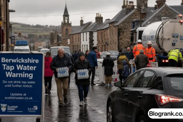 berwickshire tap water warning
