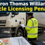byron thomas williams vehicle licensing penalties