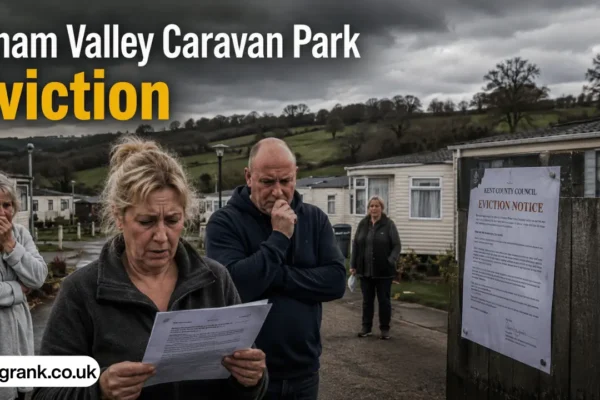 elham valley caravan park eviction