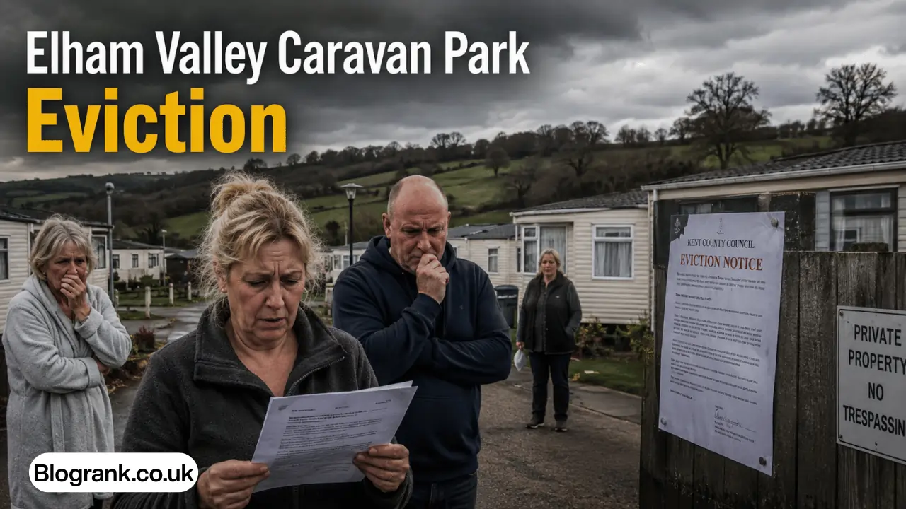 elham valley caravan park eviction