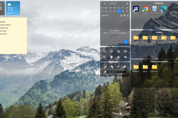 How to Clean Up a Messy Desktop and Stay Organized Using iTop Easy Desktop
