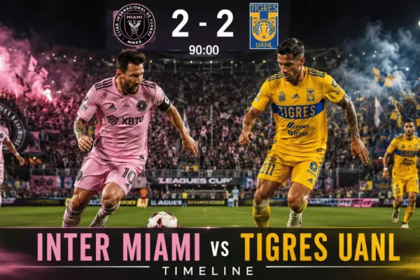 inter miami vs tigres uanl timeline