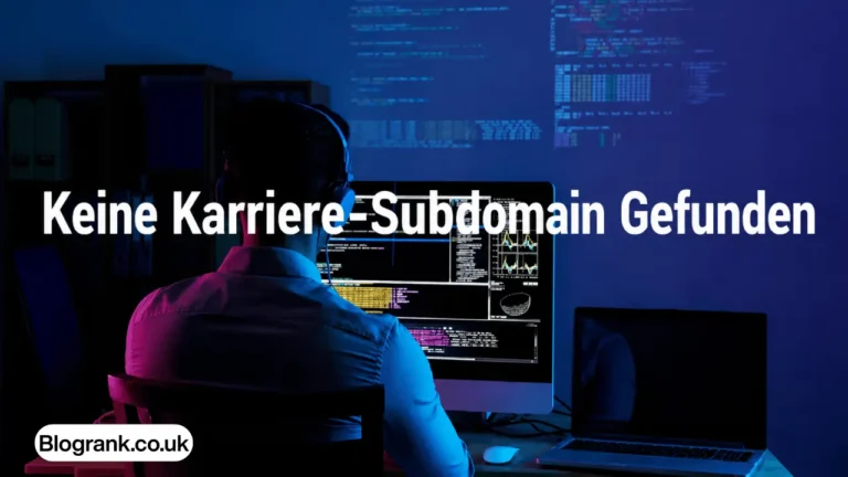 keine karriere-subdomain gefunden