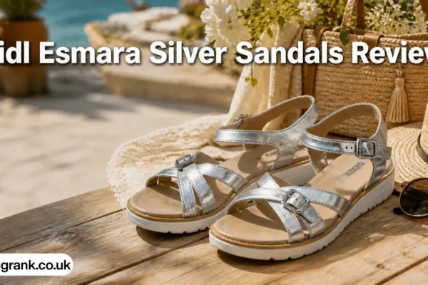 lidl esmara silver sandals review