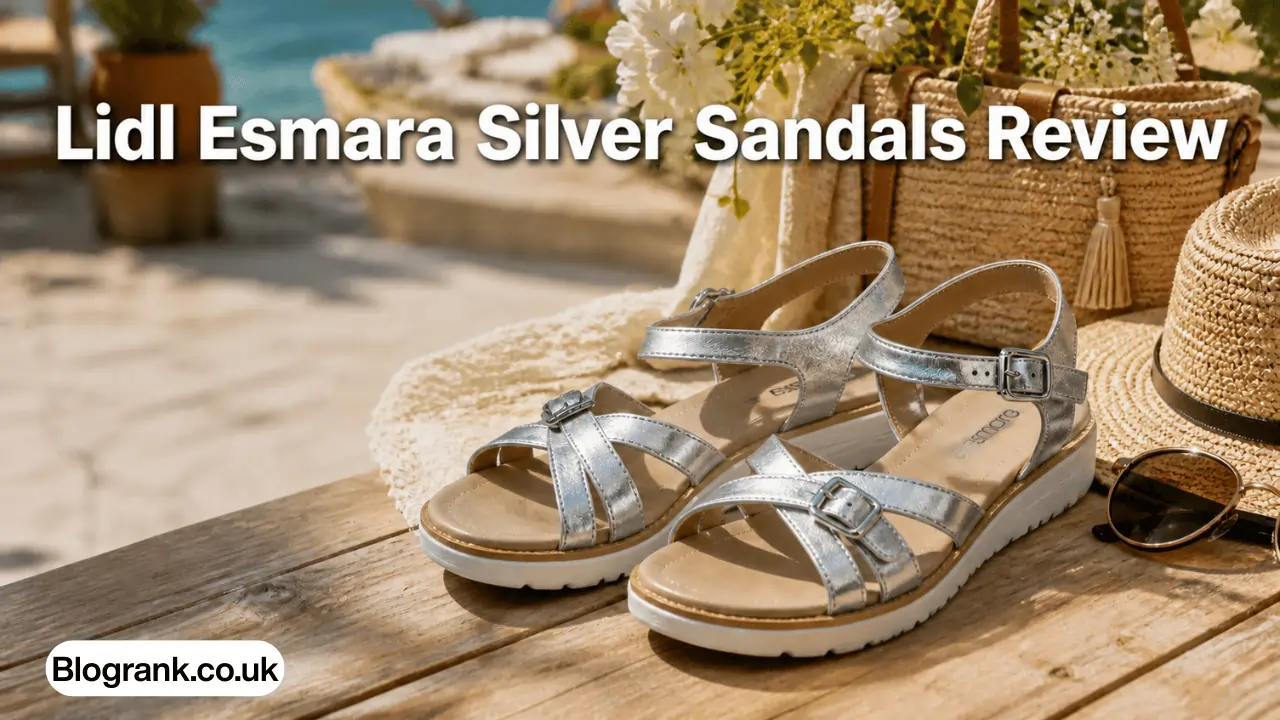 lidl esmara silver sandals review