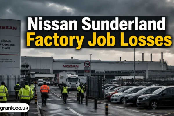nissan sunderland factory job losses