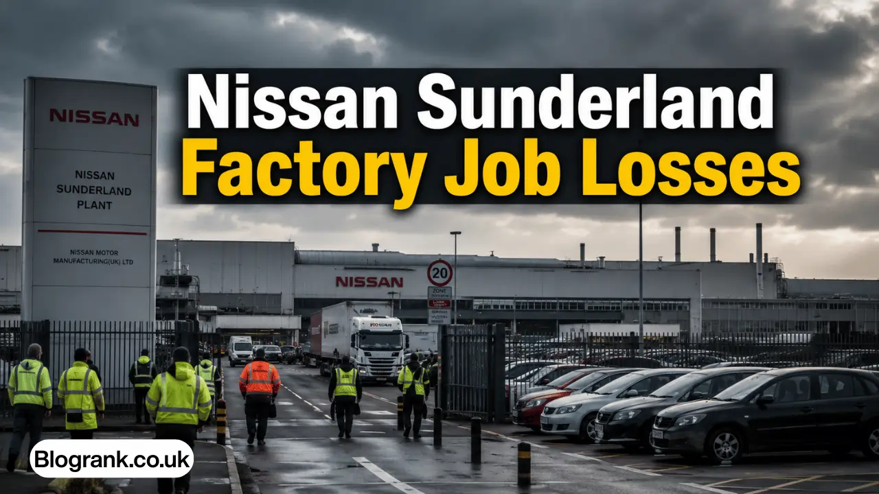 nissan sunderland factory job losses